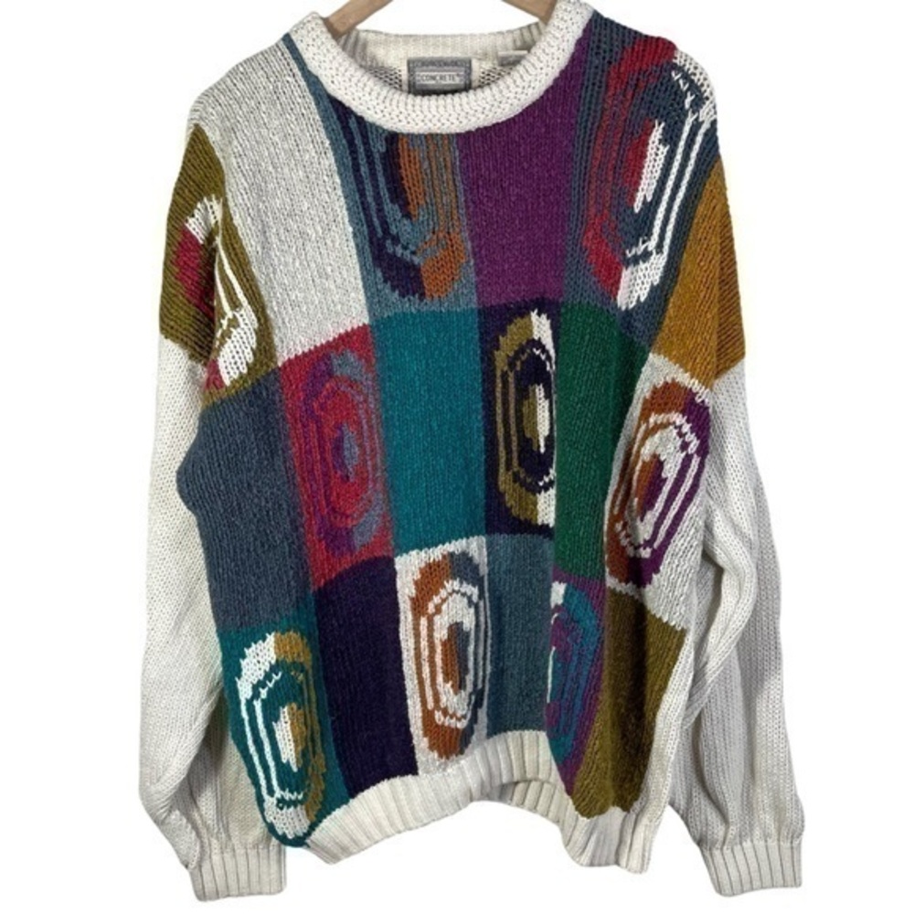 Vintage Concrete Men’s Sweater Top Size XL